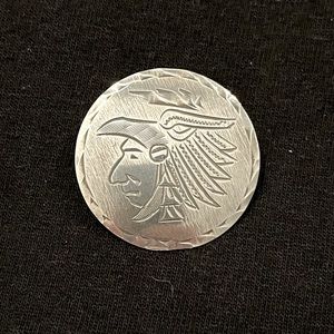 925 silver Aztec Warrior